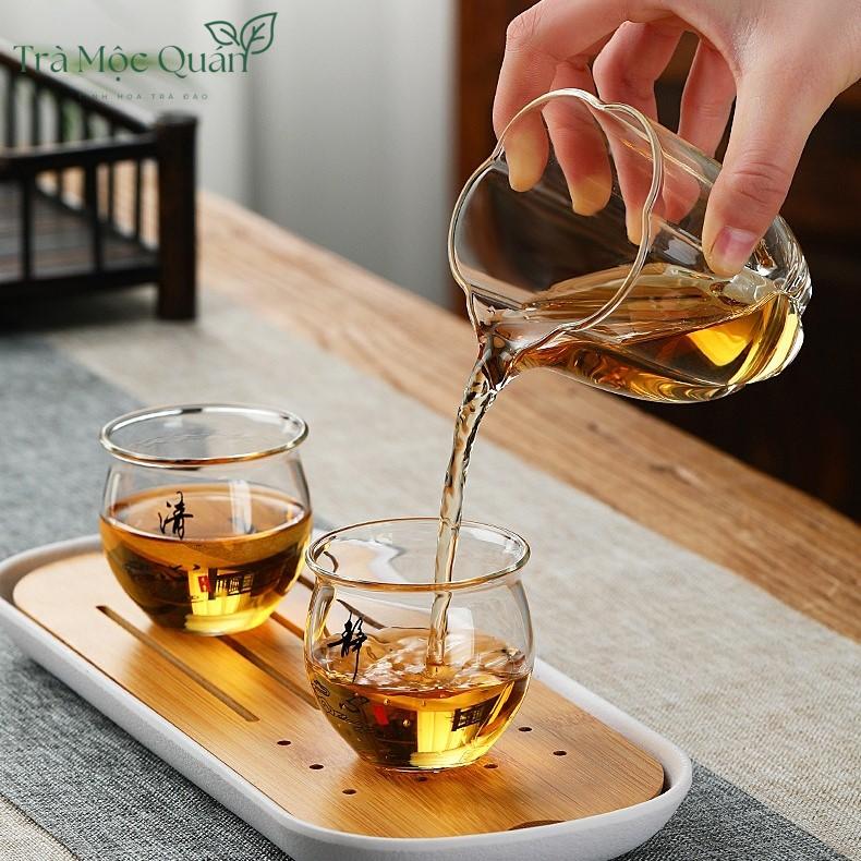 Tống Chuyên Trà Thủy Tinh Không Quai Sang Trọng TT12