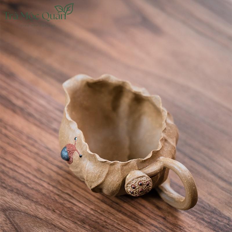Tống Trà Tử Sa Hà Diệp Đoạn Nê 180ml TT10