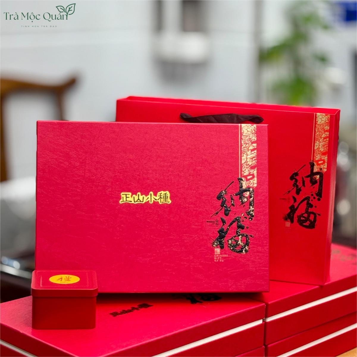 Trà Đại Hồng Bào Hộp Quà Biếu Sang Trọng 240g DHB60
