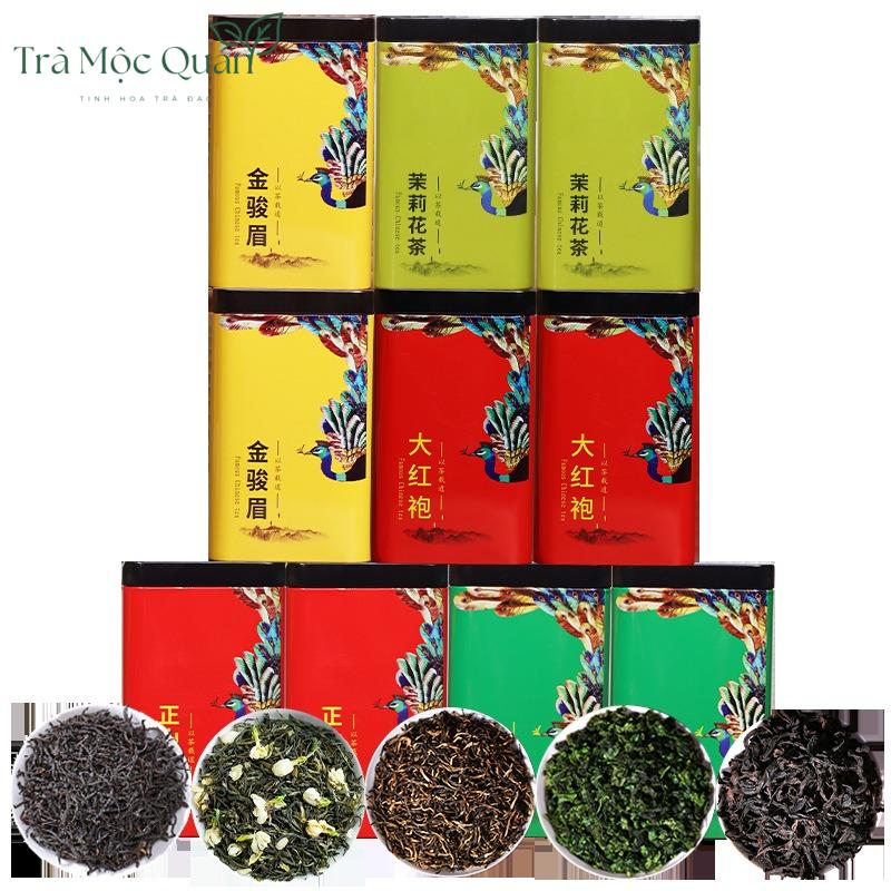 Trà Đại Hồng Bào Hộp Thiếc Đỏ Cao Cấp 80g DHB57