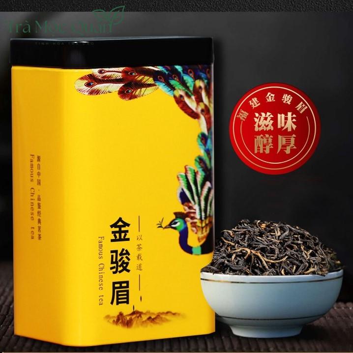 Trà Đại Hồng Bào Hộp Thiếc Đỏ Cao Cấp 80g DHB57