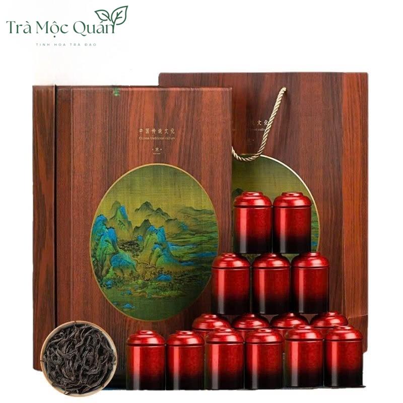 Trà Đại Hồng Bào Quà Tặng Thượng Hạng 180g / 15 Lon DHB54