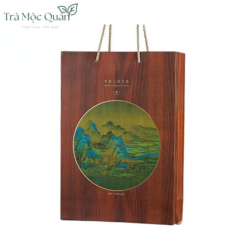 Trà Đại Hồng Bào Quà Tặng Thượng Hạng 180g / 15 Lon DHB54