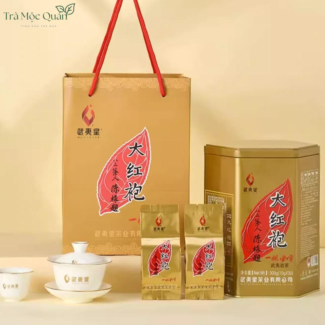 Trà Đại Hồng Bào Wuyi Star “Nhất Phàm Phong Thuận” 300g – Nham Trà Vũ Di Cao Cấp DHB51