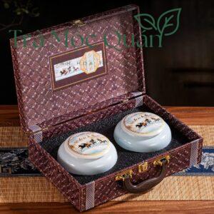 Trà Ô Long Thiết Quan Âm – Hộp Quà Mã Đáo Thành Công 250g QA52