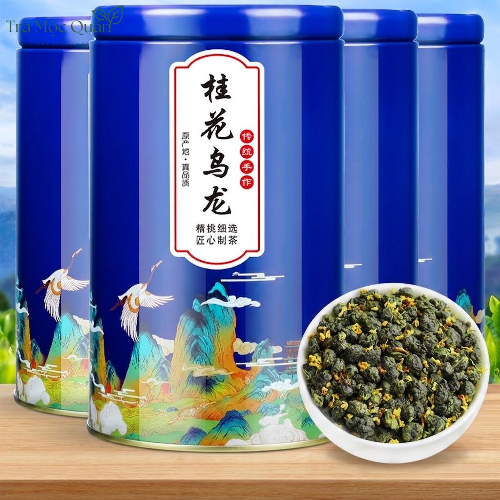 Trà Ô Long Thiết Quan Âm Quế Hoa Phúc Kiến – Lon Thiếc 100g QA58