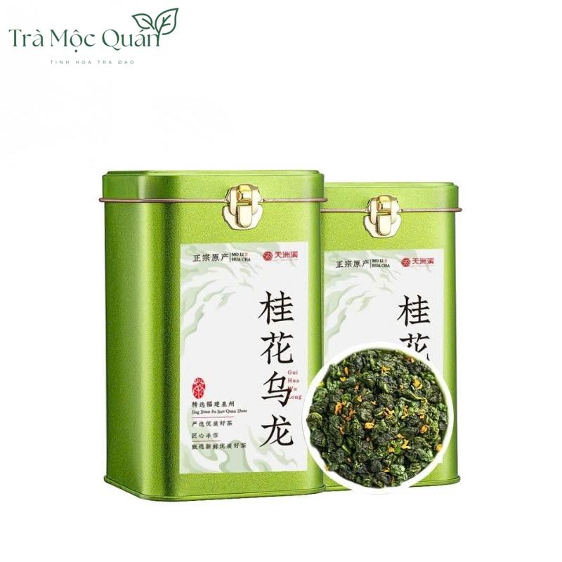 Trà Thiết Quan Âm Quế Hoa Phúc Kiến – Hộp Thiếc 250g QA57