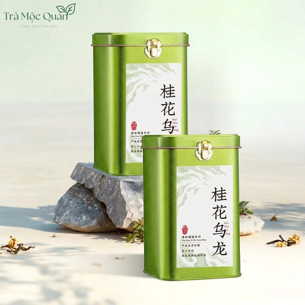 Trà Thiết Quan Âm Quế Hoa Phúc Kiến – Hộp Thiếc 250g QA57
