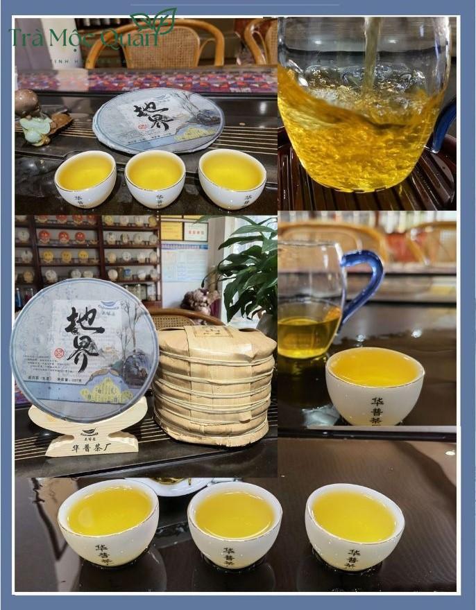 Bánh Trà Phổ Nhĩ Sống Mãnh Hải Vân Nam 357g Sản Xuất 26/4/2019 PN58