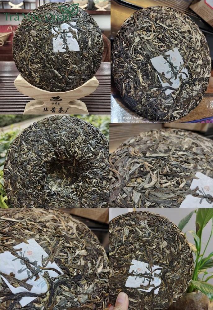Bánh Trà Phổ Nhĩ Sống Mãnh Hải Vân Nam 357g Sản Xuất 26/4/2019 PN58