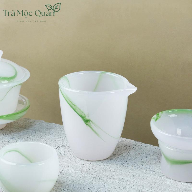 Bộ Chén Khải Ngọc Pha Trà Sang Trọng BAT24