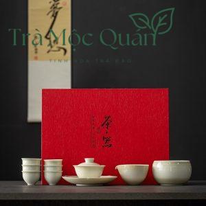 Bộ Khải Chén Sứ Sài Thiêu Bộ 10 Món BAT19