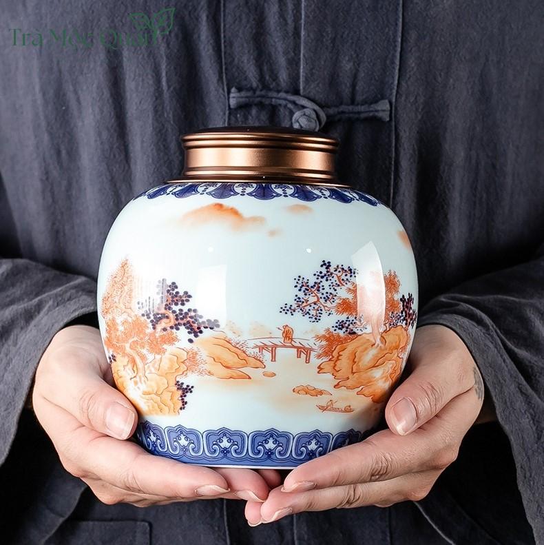 hộp đựng trà