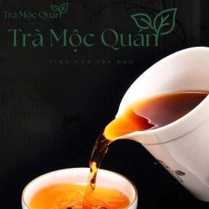 Set Trà Phổ Nhĩ Quýt Thùng Gỗ PN53
