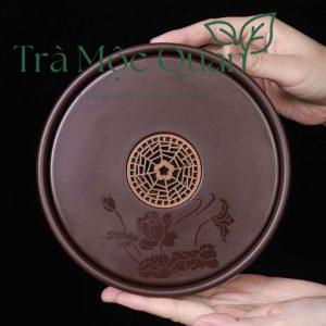 Thuyền Trà Dưỡng Ấm Tử Sa Tích Hợp Khoang Chứa Nước KT59