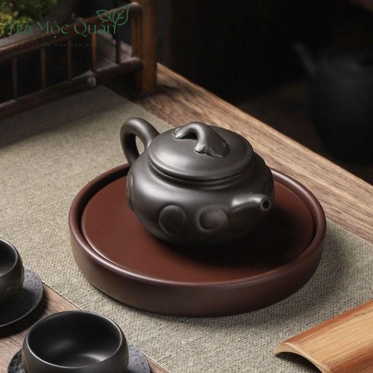 Thuyền Trà Dưỡng Ấm Tử Sa Tích Hợp Khoang Chứa Nước KT59