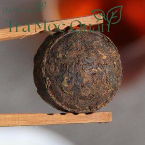 Trà Phổ Nhĩ Chín Hoa Nhài Dạng Viên – Hũ 100g PN66