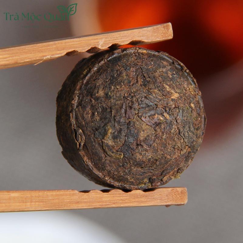 Trà Phổ Nhĩ Chín Hoa Nhài Dạng Viên – Hũ 100g PN66