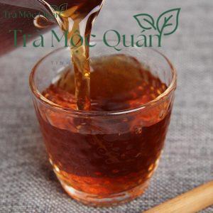 Trà Phổ Nhĩ Chín Hoa Nhài Dạng Viên – Hũ 100g PN66