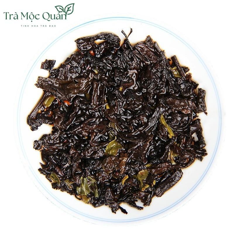 Trà Phổ Nhĩ Chín Hoa Nhài Dạng Viên – Hũ 100g PN66