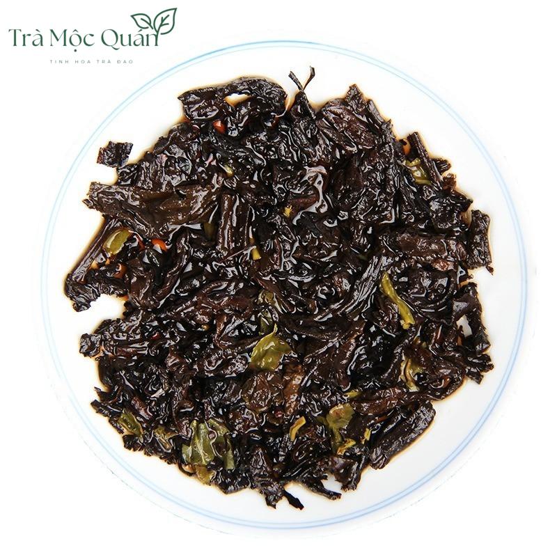Trà Phổ Nhĩ Chín Hoa Nhài Dạng Viên – Hũ 100g PN66