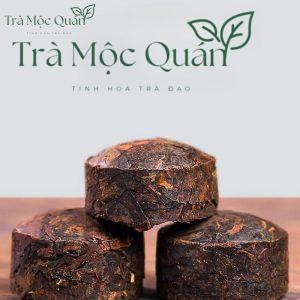 Trà Phổ Nhĩ Chín Hương Nếp Dạng Viên – Hộp Thiếc 100g PN82