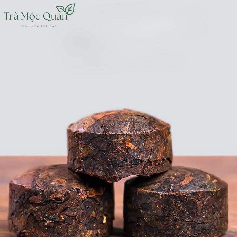 Trà Phổ Nhĩ Chín Hương Nếp Dạng Viên – Hộp Thiếc 100g PN82