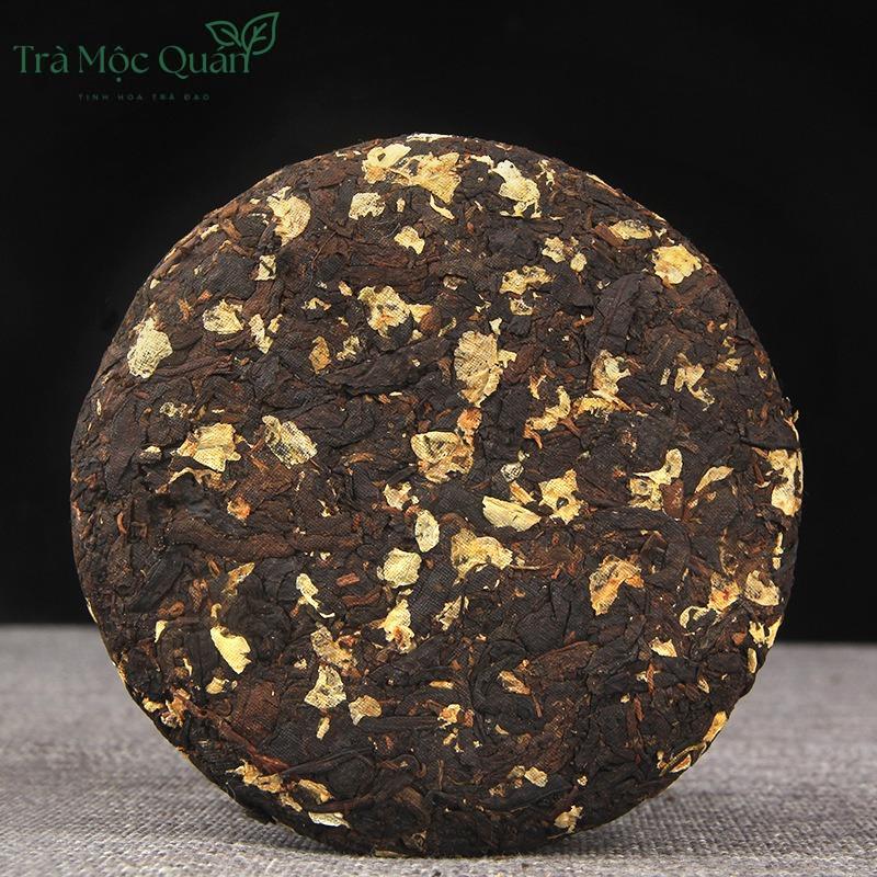 Trà Phổ Nhĩ Chín Mãnh Hải Hoa Nhài – Bánh Trà 100g PN73