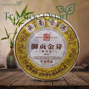 Trà Phổ Nhĩ Chín Phẩm Nụ Tiến Cung Vân Nam 357 PN60