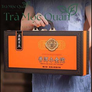 Trà Phổ Nhĩ Chín Tiểu Kim Đà Hương Nếp Cát Tường – Hộp Quà 300g PN68