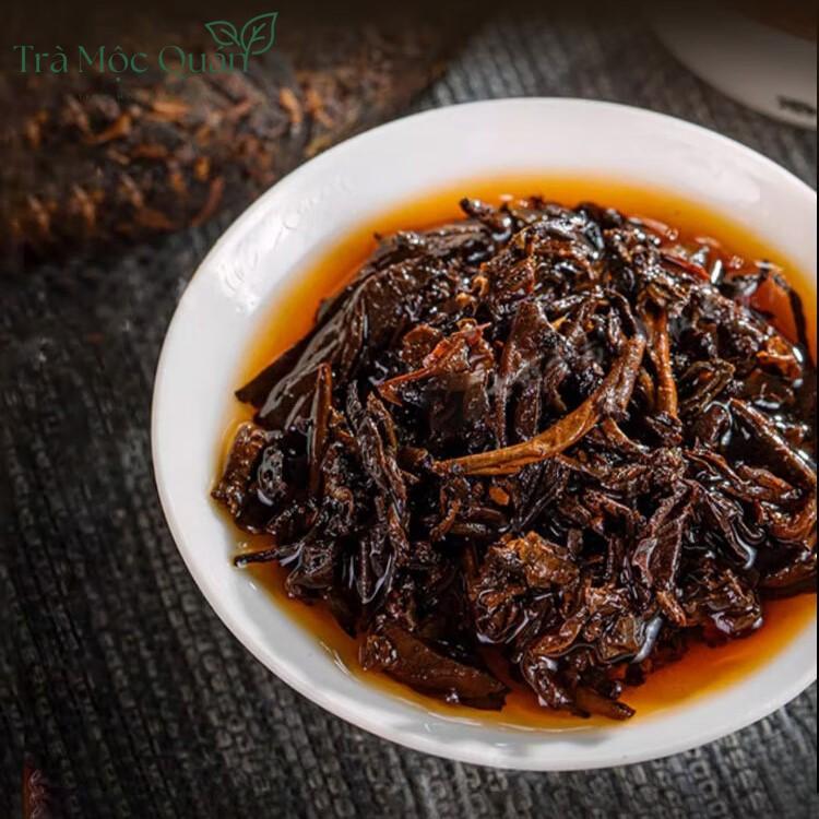 Trà Phổ Nhĩ Chín Trân Tàng 3 Thanh Phong Tường (Qing Feng Xiang) 2021 – Bánh 357g PN77