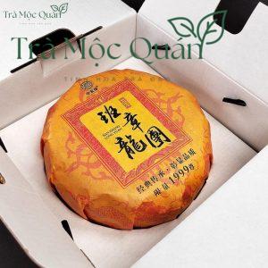 Trà Phổ Nhĩ Sống Ban Chương Long Đoàn Kim Qua – Quy Cách 1000g PN70