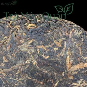 Trà Phổ Nhĩ Sống Bát Giác Đình Lê Minh 0840 (Ba Jiao Ting) 2008 – Bánh 357g PN80
