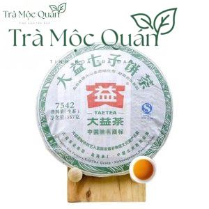 Trà Phổ Nhĩ Sống Đại Ích Dayi 7542 Lô 301 Năm 2013 – Bánh 357g PN79