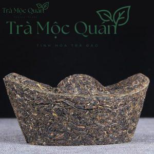 Trà Phổ Nhĩ Sống Kim Nguyên Bảo Thỏi Vàng Cổ – Quy Cách 1kg PN67
