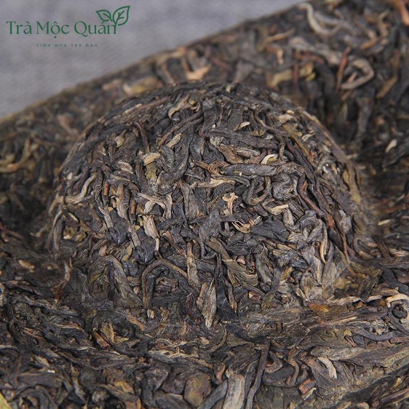 Trà Phổ Nhĩ Sống Kim Nguyên Bảo Thỏi Vàng Cổ – Quy Cách 1kg PN67