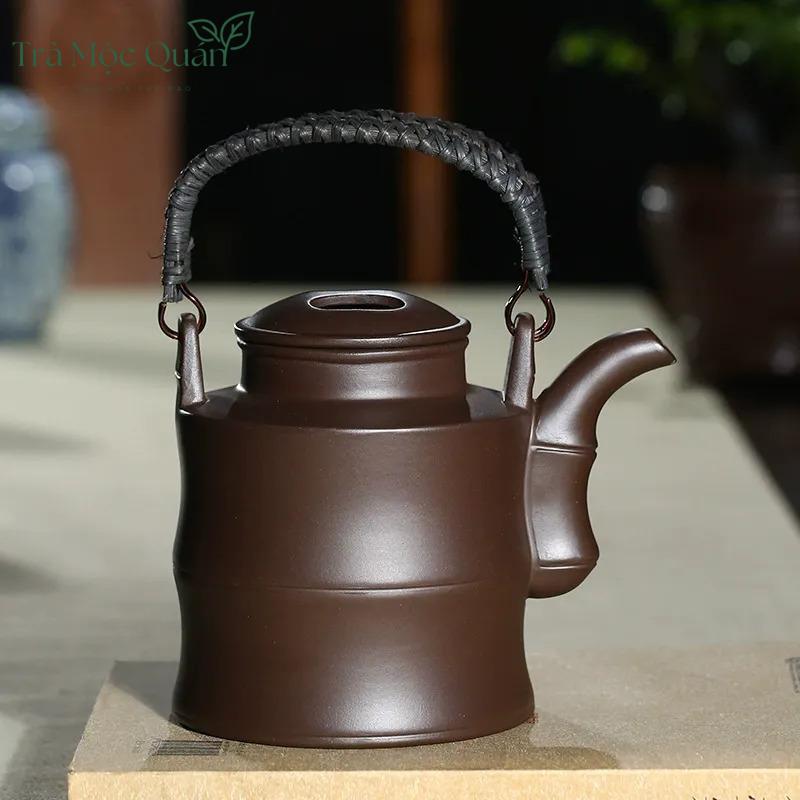 Ấm Tích Trúc Đoạn Tử Sa Tử Nê 700ml AT111