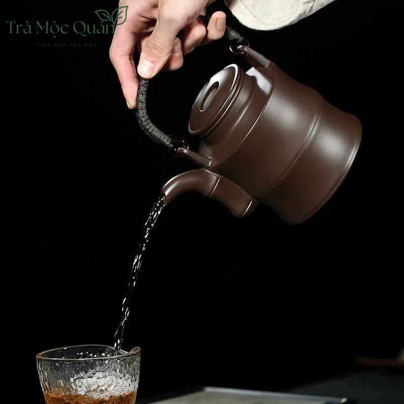 Ấm Tích Trúc Đoạn Tử Sa Tử Nê 700ml AT111