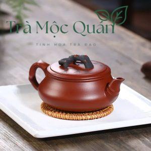 Ấm Tử Sa Biển Cổ Tùng Mai Đại Hồng Bào 300ml ATS75