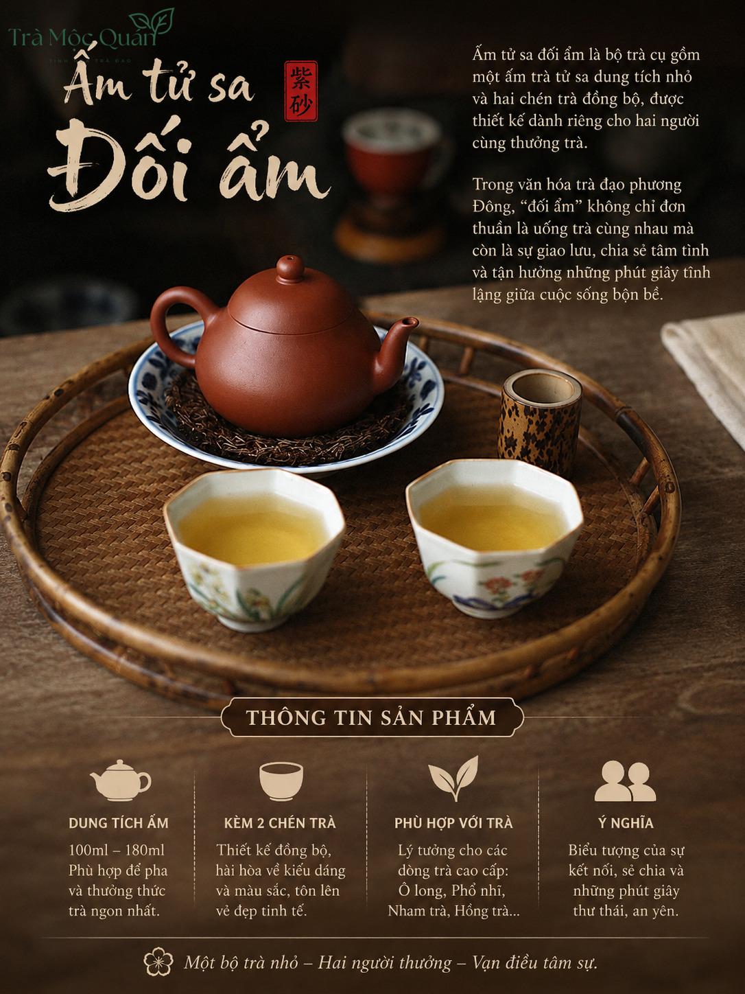 ấm tử sa độc ẩm