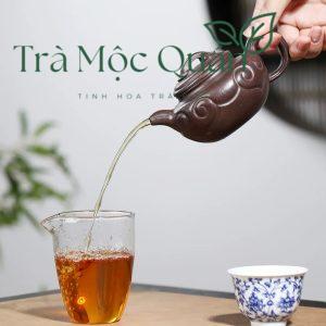Ấm Tử Sa Phỏng Cổ Như Ý Tử Ngọc Kim Sa Thủ Công 240ml ATS74