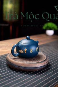 Ấm Tử Sa Tây Thi Hoa Mẫu Đơn Lam Sa 250ml ATS65