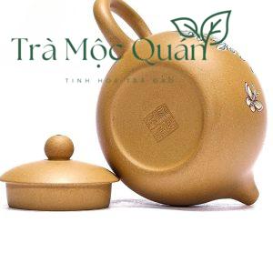 Ấm Tử Sa Tây Thi Hoàng Kim Đoạn Nê Nguyên Khoáng 200ml ATS70