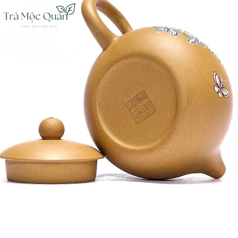 Ấm Tử Sa Tây Thi Hoàng Kim Đoạn Nê Nguyên Khoáng 200ml ATS70