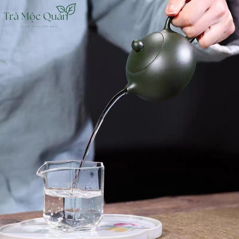 Ấm Tử Sa Tây Thi Lục Nê Nguyên Khoáng 260ml ATS58