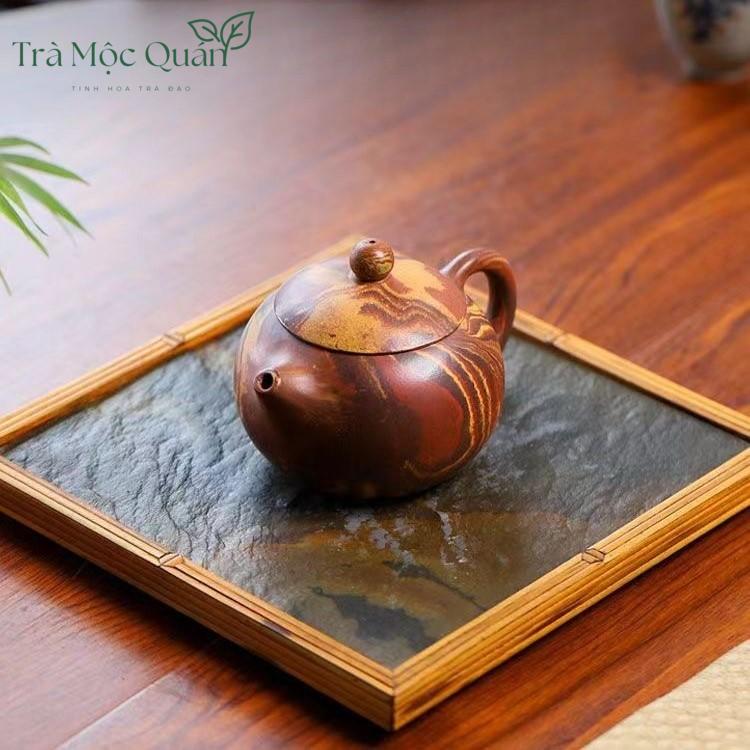 Ấm Tử Sa Tây Thi Vân Xoắn Đoàn Nê 220ml ATS64