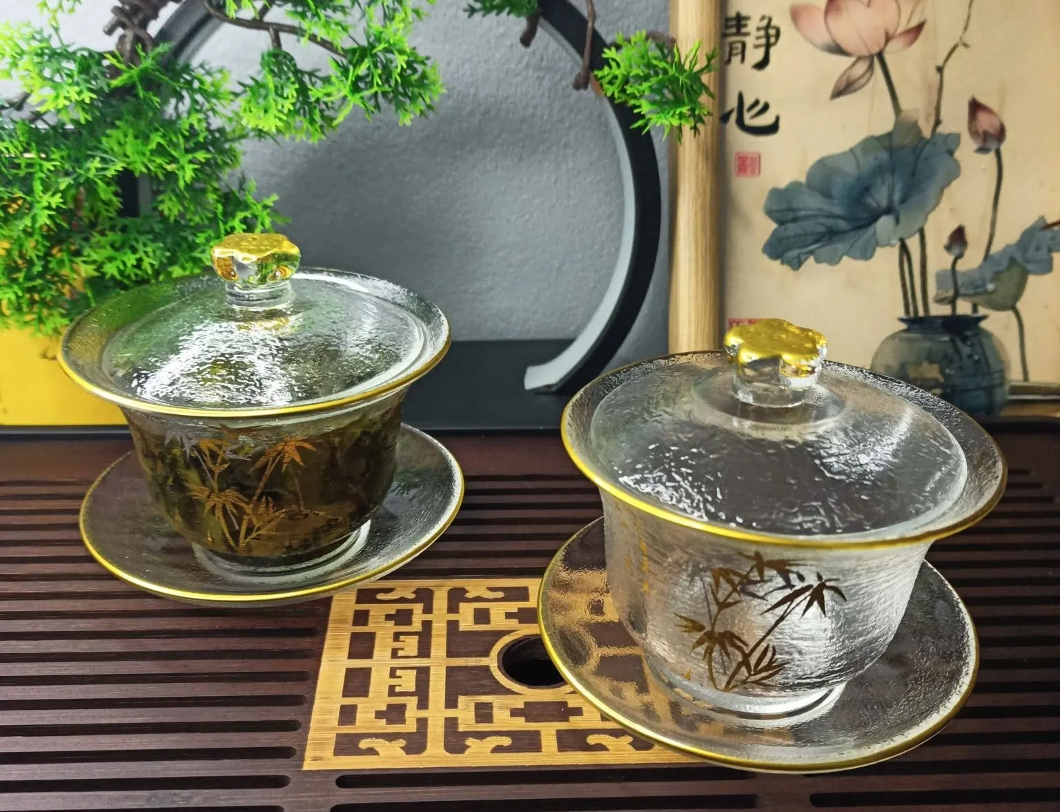 chén khải thuỷ tinh