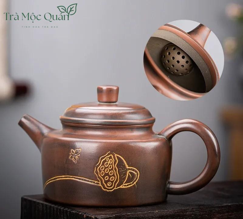 Ấm Trà Nê Hưng Khâm Châu Hỏa Biến Thủ Công Cao Cấp AND12