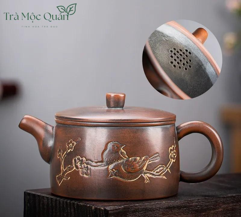 Ấm Trà Nê Hưng Khâm Châu Hỏa Biến Thủ Công Cao Cấp AND12