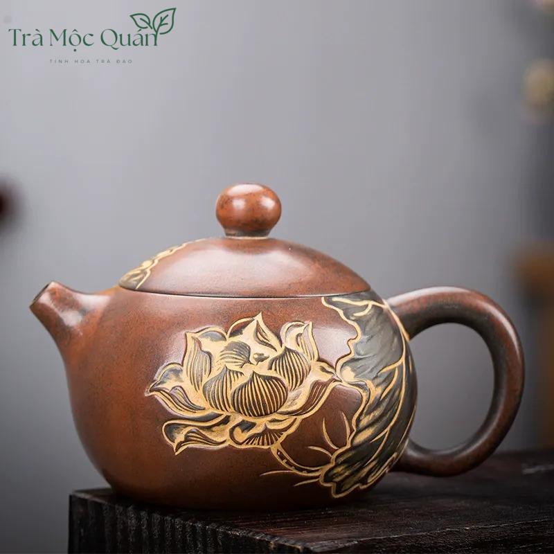 Ấm Trà Nê Hưng Khâm Châu Hỏa Biến Thủ Công Cao Cấp AND12